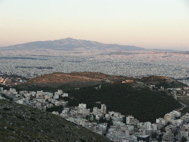 Η Αθήνα από το όρος Αιγάλεω