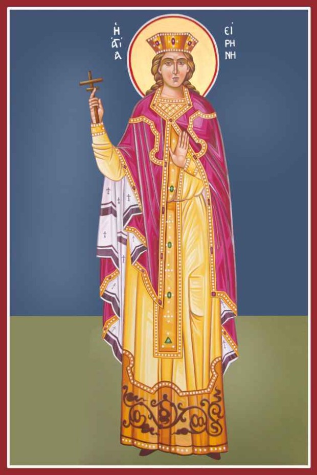 Αγία Ειρήνη η Μεγαλομάρτυς - Καζακίδου Μαρία© (byzantineartkazakidou. blogspot.com)
