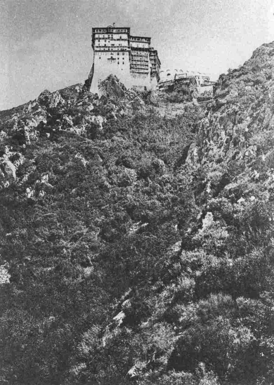ερά μονή Σίμωνος Πέτρας (φωτ. 1870)